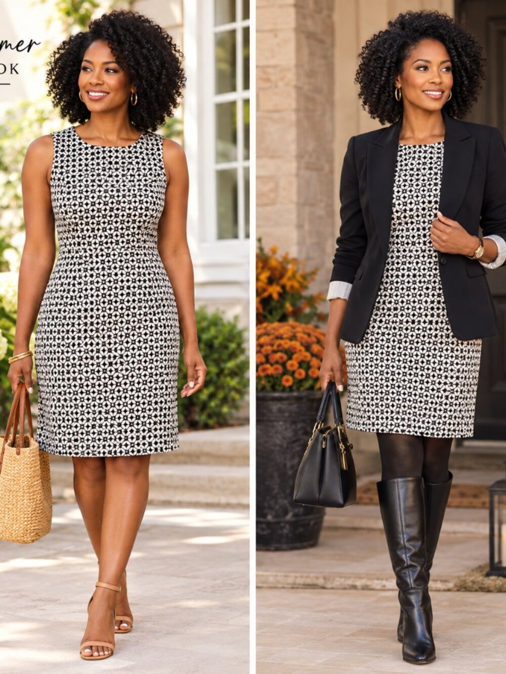 White House Black Market Sheath Dress – Size 8